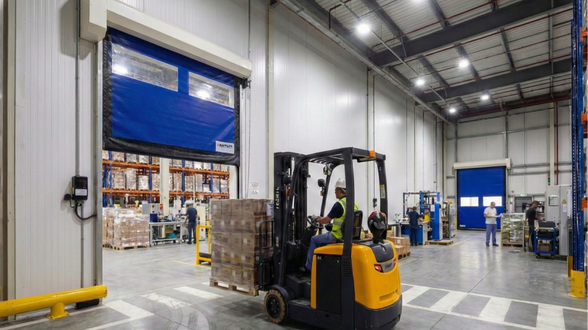 5 pontos importantes antes de escolher uma porta rápida industrial